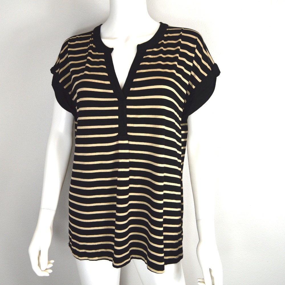 Cable & Gauge Striped Tee